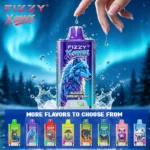 Bulk wholesale master carton of Fizzy X SPACE 100K vapes for EU distribution
