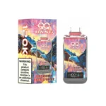 Hand holding QQ Bang 120K vape with LED screen