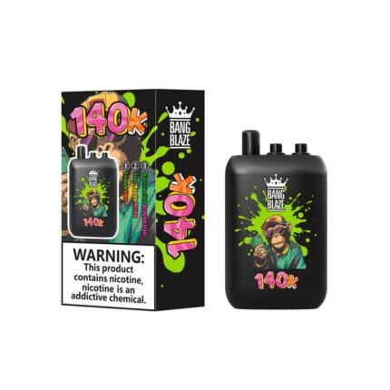Bang Blaze 140K Puffs Disposable Vape | 19ml x 3 Prefilled Pods | 0%-5% Nicotine 12 flavors