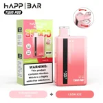 Happ Bar Twin Pod 35000 35k Puffs Rechargeable Disposable Vape (Dual 18ml Tanks, 5% Nic)