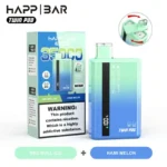 Happ Bar Twin Pod 35000 35k Puffs Rechargeable Disposable Vape (Dual 18ml Tanks, 5% Nic)