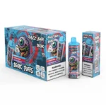 25ml transparent e-liquid capacity on Razz Bar 160K disposable vape