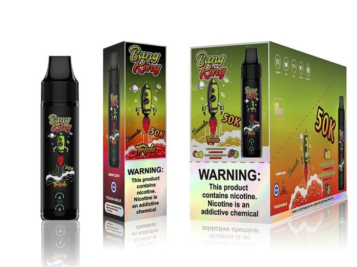Bang King Triple 50k | 50000 Puffs | Disposable Vape | 10 Flavors | Rechargeable