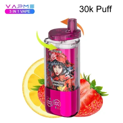 Vapme Crystal 30K 30000 puff eldobható vape doboz