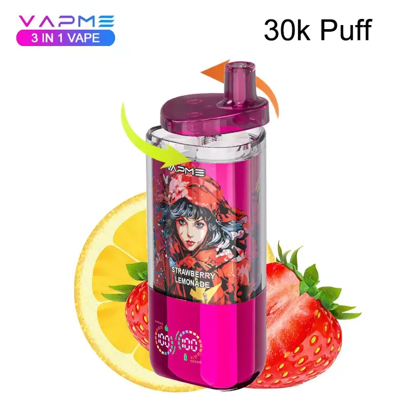 Vapme Crystal 30K 30000 puffs disposable vape box