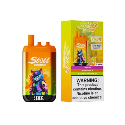 Bang Leader Stoll 200K puffs 200000 puffs 3 in 1 triple flavor disposable device