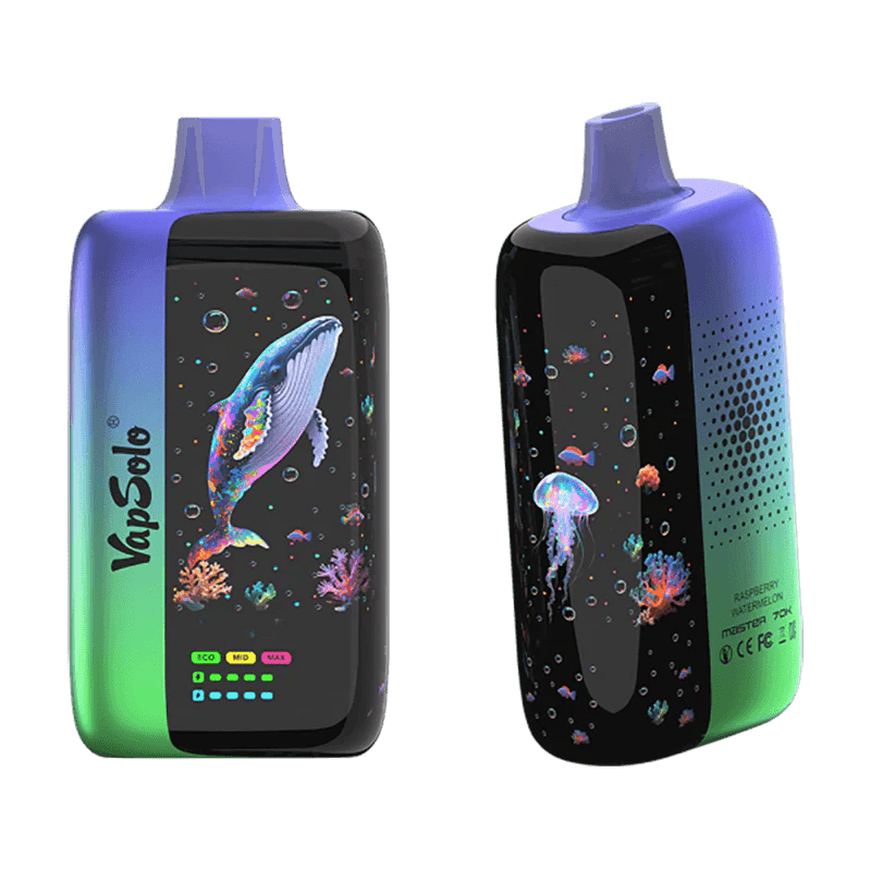 Vapsolo Master 70000 Puff Disposable Vape - 70K Hits Dual Mesh Coil 3 Modes Adjustable Airflow