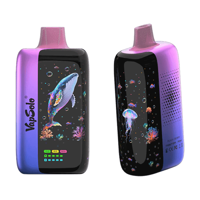 Vapsolo Master 70000 Puff Disposable Vape - 70K Hits Dual Mesh Coil 3 Modes Adjustable Airflow