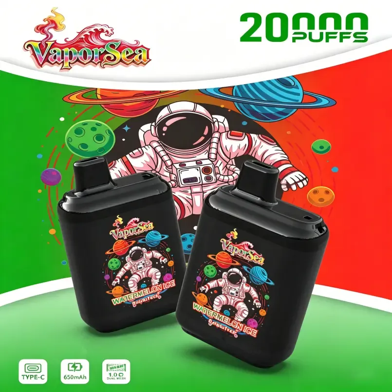 Vaporsea 20k Bazar Vape Bulk wholesale carton of Vaporsea 20K vape units ready for distribution