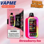 20ml e-liquid capacity inside Vapme Digital 30k device