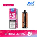 JNR Shisha Ultra 45000 45k Puffs Disposable Vape - 40ml 2% Nicotine, Rechargeable 1100mAh USB-C with Smart LED Screen & Adjustable Airflow
