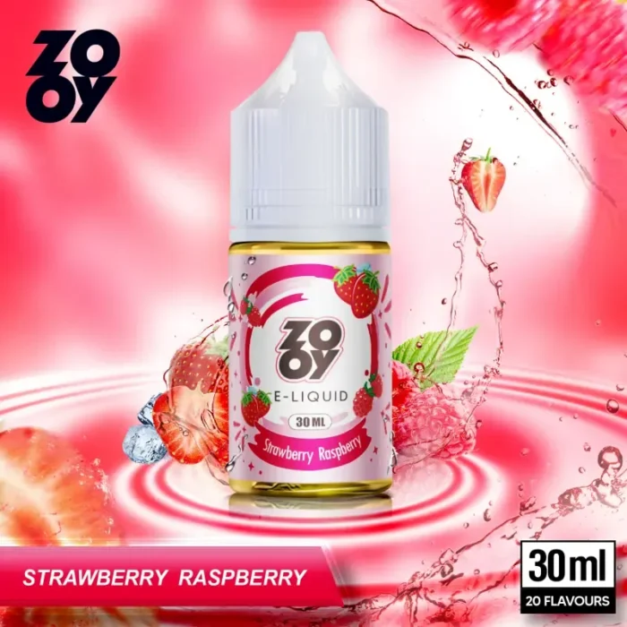 Child-resistant cap and safety seal on ZOOY 30ml refillable vape juice