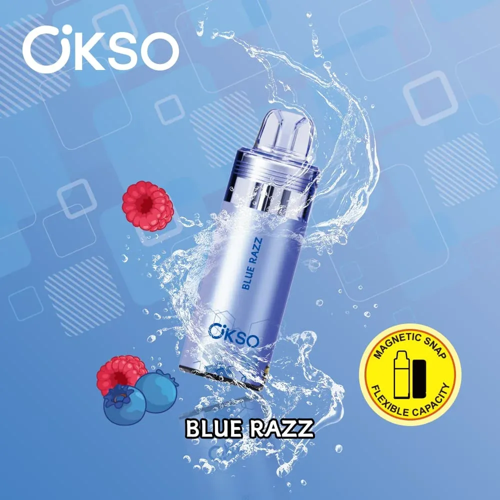 OKSO Switch pod okso Switch pod cartridge,okso switch kit,okso vape,OKSO Switch POD replacement,OKSO Switch pod flavors 12 Bazar Vape