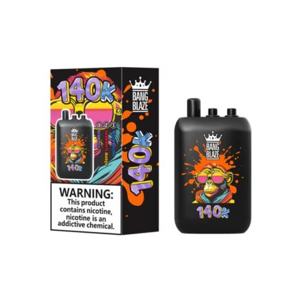 Bang Blaze 140K Puffs Disposable Vape | 19ml x 3 Prefilled Pods | 0%-5% Nicotine 12 flavors