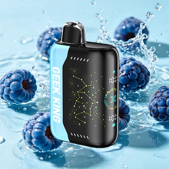 GEEK KING 40k USB-C charging port on rechargeable GEEK KING 40K disposable vape device