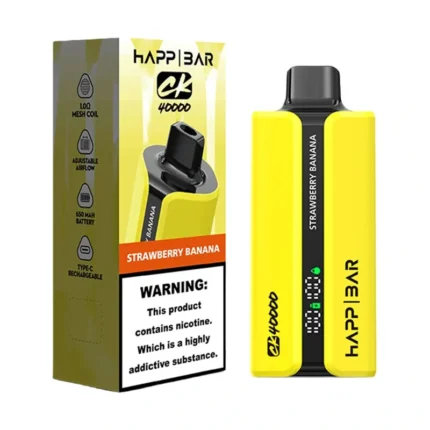 HAPP BAR CK40000 40K 40000 Puff Disposable Vape - 40mL E-Liquid & 650mAh Type-C (2%/5% Nic)