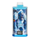 10 flavors of UZY Crystal Star disposable vape fruit and ice series