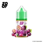 Štítek s poměrem VG/PG 50:50 na e-liquidu ZOOY Fresh Series