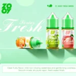 Více lahví ZOOY Fresh Series s 10 kombinacemi chutí