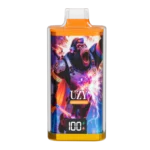 UZY Crystal Star 60000 specs infographic 40mL 650mAh 0.9ohm