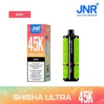 JNR Shisha Ultra 45000 45k Puffs Disposable Vape - 40ml 2% Nicotine, Rechargeable 1100mAh USB-C with Smart LED Screen & Adjustable Airflow