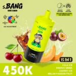 USB-C charging port location on Bang Leader 450K 450k puffs disposable vape