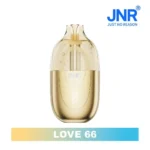 Smart LED battery display on JNR Lila Kiss 60K disposable vape
