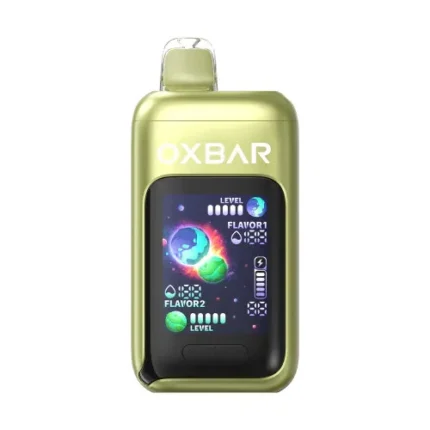 Oxbar Dual Blend 50K vape 50000 puffs dual flavor-switch device front view