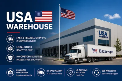 USA warehouse stock local shipping e-cigarettes