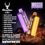 Stag Bar 180K 6 in 1 disposable vape original packaging EU stock