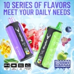Stag Bar 180K 2% nicotine vape compliant for EU market