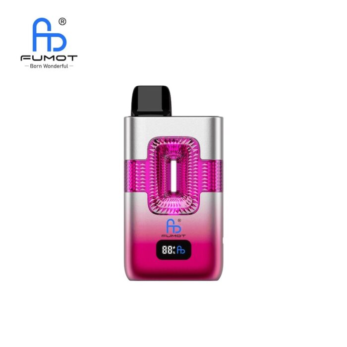 Fumot Eco 50k 50000 puff 2in1 Disposable Vape - 0% 2% 3% 5% Nicotine 10+10ml Double Flavors Smart Display