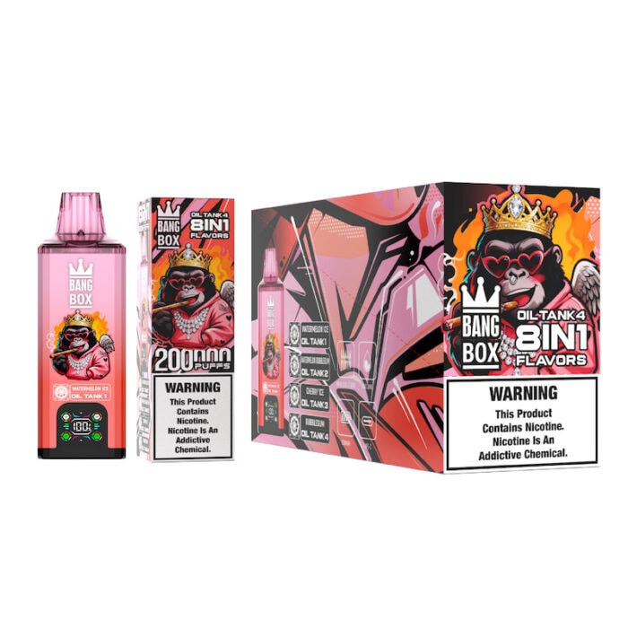 BANG BOX 200K 200000 Puff Disposable Vape | 100ml Pre-filled | 2%/3%/5% Nicotine | Rechargeable