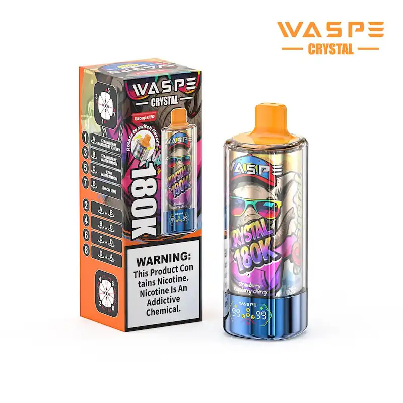 小盒3 WASPE Crystal 180K 180,000 Puffs
