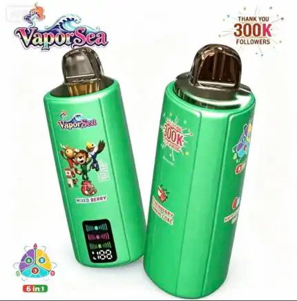 Vaporsea 300K puffs 300000 puffs device with triple mesh coil technology