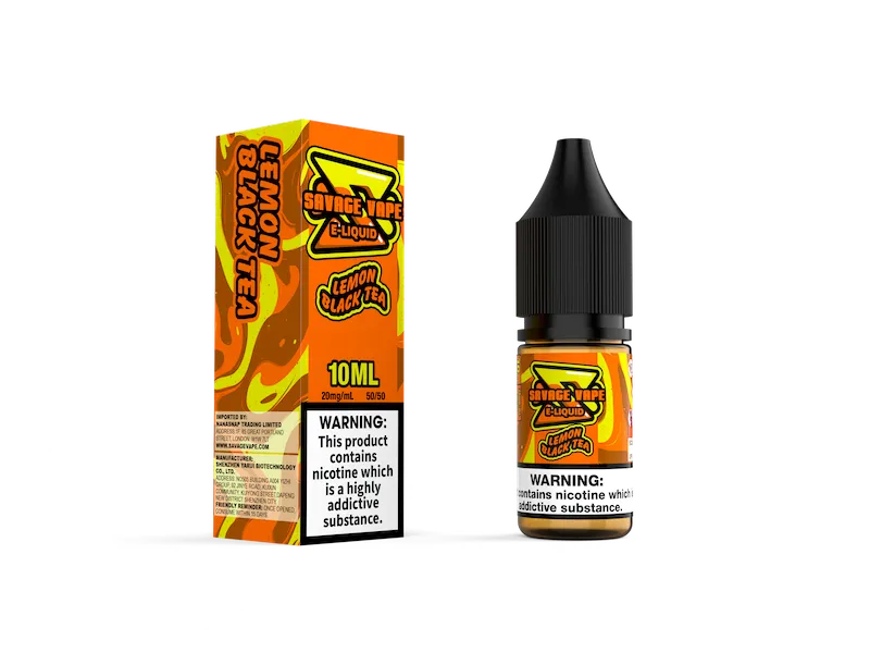 savage-vape-nic-salt-10ml-20mg-main.jpg savage vape e liquid 10ml 20mg nicotine salt e-liquid bottle front view