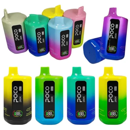 POCO 6 IN 1 260K puffs 260000 puffs multi-flavor disposable device